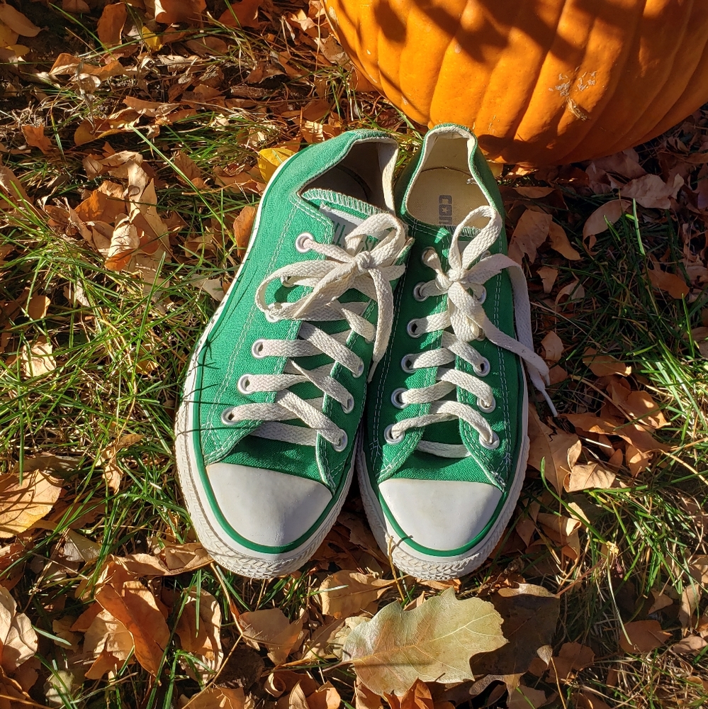 Green Converse